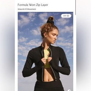 Formula Won Zip Up Layer Free People